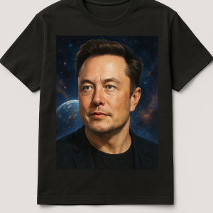 Black Elon Musk T-Shirt